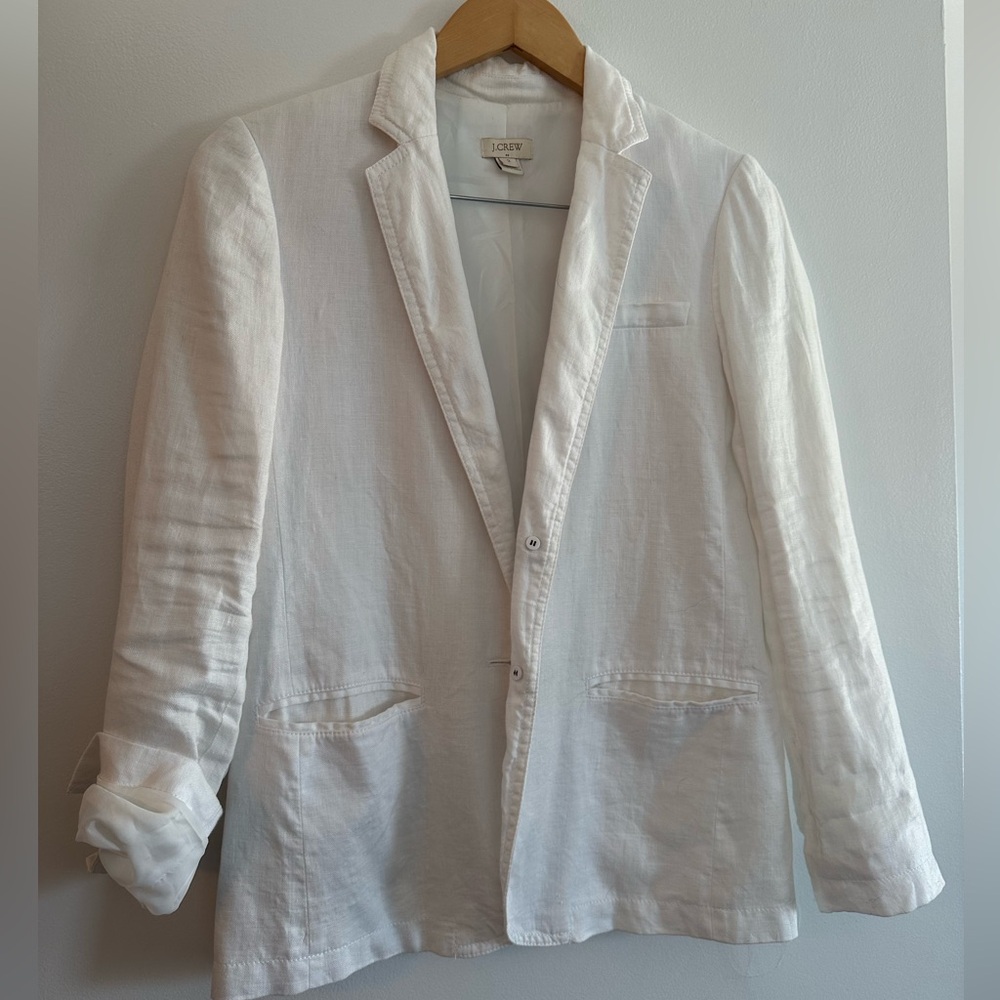 J.Crew Classic Linen Blazer